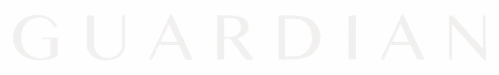 Guardian white logo png
