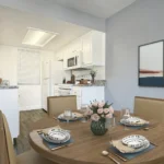 Broadview Apartments kitchen and dining area