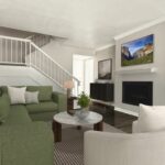 Charlmont Village living room interior