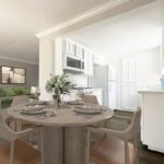 Charlmont Village kitchen and dining area