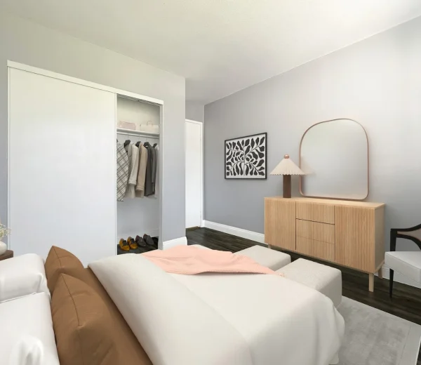 Broadview Apartments bedroom interior