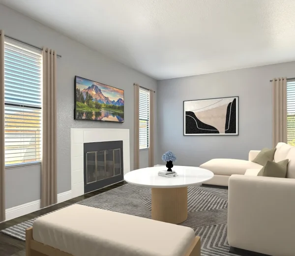 Broadview Apartments living room interior