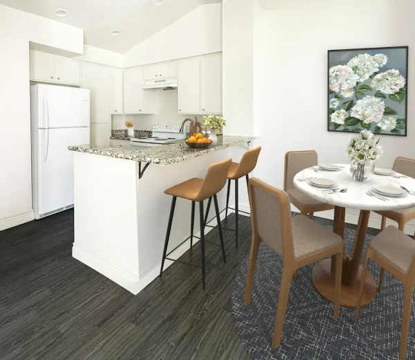 Ridgeline Residences kitchen and dining area